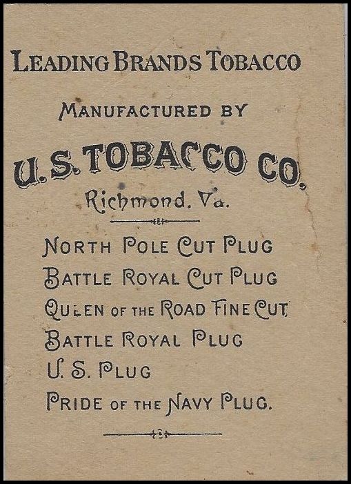 N541 U.S. Tobacco Actresses